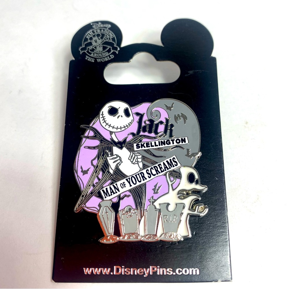 Disney Nightmare Before Christmas Jack Skellington pin.
